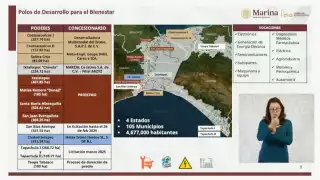 Gobierno federal presenta los avances clave del Corredor Interoceánico del Istmo de Tehuantepec