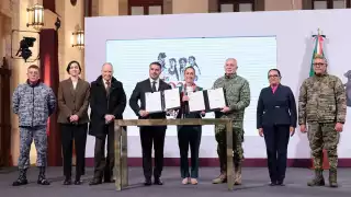 Presidenta Sheinbaum envía al Congreso iniciativas para reformar el Sistema de Seguridad e Inteligencia