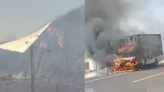 Imparables incendios en Campeche: Un templo y un camión, reducidos a cenizas   