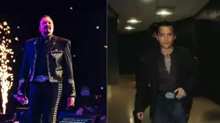 Así dividen los gastos en reuniones familiares Pepe Aguilar y Christian Nodal 