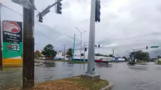 Afectaciones en Chetumal por Onda Trópical Nro. 7