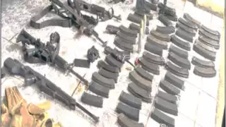 Guardia Nacional y Ejército Mexicano aseguran armamento en operativos en Nuevo León y Zacatecas