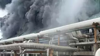 Explota procesador de gas de Pemex en Reforma, Chiapas: VIDEO