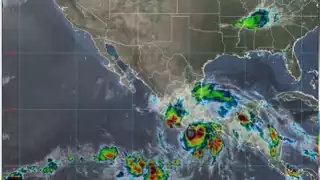 Huracán Erick toca tierra en Oaxaca como categoría 3: emiten alerta roja por lluvias extremas y vientos destructivos