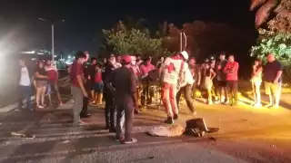 Arrollan a padre e hija en el puerto de Progreso