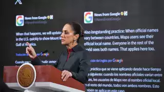 Sheinbaum enviará carta a Google por cambio de nombre del Golfo de México en Maps