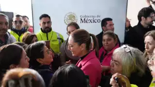 Presidenta de México encabeza la inauguración: de la Unidad de Medicina Familiar No. 73. SNL, Nuevo León: EN VIVO
