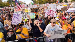 Protestas masivas en EU contra Donald Trump: miles marchan bajo el lema “No Kings”