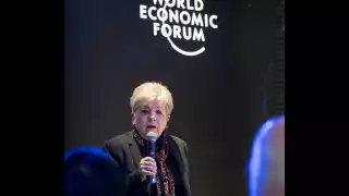 Alicia Bárcena presentó el Plan México en Foro de Davos