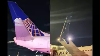 Choque entre dos aviones de United Airlines en LaGuardia agrava crisis aérea en EU por falta de controladores
