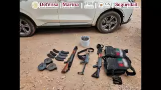 Harfuch confirma detención de cuatro presuntos sicarios en Culiacán; aseguran armas y equipo táctico