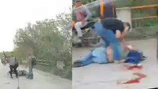 Motociclista termina grave tras impactar de frente contra camioneta  en Escárcega