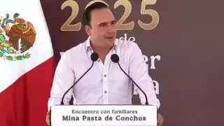 Manolo Jiménez pide apoyo para reactivar economía de la Región Carbonífera durante encuentro por Pasta de Conchos