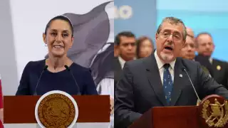 Claudia Sheinbaum sostiene llamada con el presidente de Guatemala, Bernardo Arévalo