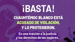Colectivos feministas exigen desafuero inmediato de Cuauhtémoc Blanco por acusaciones de tentativa de violación