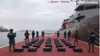 Aseguran más de una tonelada de cocaína en costas de Guerrero: Semar frustra envío de 2 millones de dosis