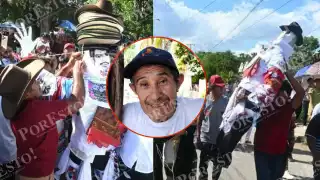 ¿Cómo nació la tradición del Caballero de Fuego en Nunkiní? Su creador revela el secreto de su origen