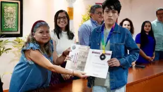 Joven carmelita representará a México en olimpiada científica en China