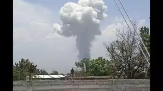 Explosión en polvorín de Tultepec sacude la zona y se pudo percibir en municipios aledaños
