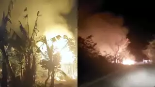 Continúan incendios en José María Morelos
