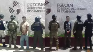Desmantelan tres puntos de narcomenudeo en comunidades de Campeche; hay dos detenidos