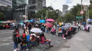 Protesta de la CNTE en Paseo de la Reforma: Maestros bloquean la principal vialidad de la Ciudad de México por 14 días consecutivos