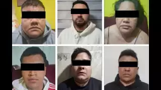 Detienen a seis integrantes de banda criminal en Azcapotzalco; operaban en robo a casa habitación y narcomenudeo