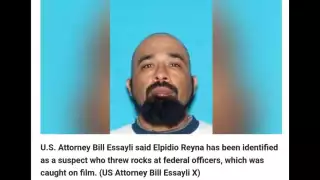 FBI busca a Elpidio Reyna por ataque a agente federal en protestas de California; ofrecen recompensa de 50 mil dólares
