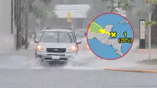 Vigilan posible ciclón que dejaría más lluvias en Campeche y toda la Península de Yucatán   