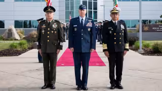 México y EU refuerzan cooperación militar con visita de Defensa y Marina al Comando Norte