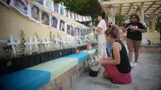Conmemoran a 49 víctimas del accidente de la Guardería ABC, desde el Parque de las Américas en Mérida