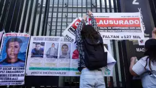 Madres buscadoras clausuran el Senado por omisión ante desapariciones forzadas y señalamientos contra la ONU