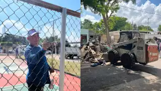 Mega operativo de limpieza llega a la colonia San José Tecoh del sur de Mérida     
