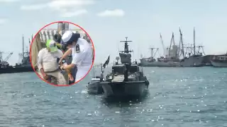 Rescatan a cuatro náufragos frente a costas de Campeche; uno llevaba siete días perdido en altamar