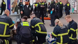 Ataque con cuchillo en estación central de Hamburgo deja 12 heridos: detenido el agresor