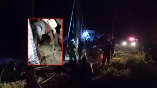 Tras horas de lucha, rescatan cuerpo de menor que cayó a pozo de 100 metros en Escárcega