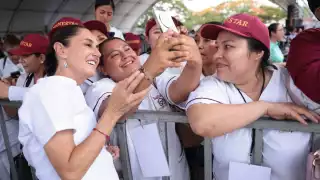 Presidenta Claudia Sheinbaum supervisa construcción del Hospital General IMSS-Bienestar en Tuxtepec, Oaxaca: EN VIVO