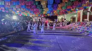 Dzitbalché celebra con arte y tradición el Desfile de las Ánimas y el Mega Altar de Janal Pixán 2025