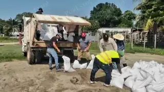 El Río Palizada está a punto de desbordarse; le faltan 20 centímetros