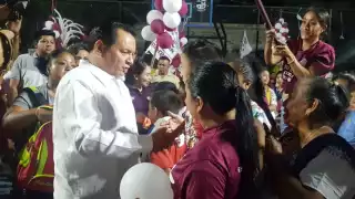 Joaquín Díaz Mena, candidato a la gubernatura de Yucatán, recorre Chumayel: EN VIVO