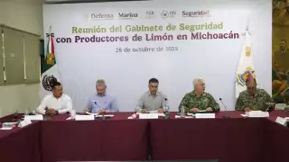 Harfuch anuncia refuerzo en operativos en Michoacán tras homicidio de productor de limón y promesas de Claudia Sheinbaum