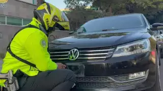 CDMX intensifica operativos para garantizar la visibilidad de matrículas y reducir infracciones