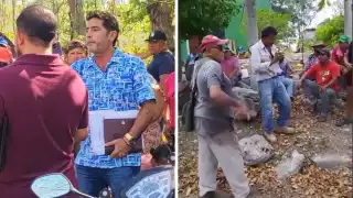 Pobladores de Villamar retienen a trabajadores del Smapach por falta de agua potable