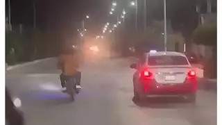  Jóvenes motociclistas golpean a taxista en Escárcega tras persecución   