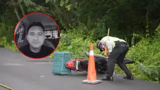 Motociclista que murió en la carretera Campeche–Seybaplaya era un policía estatal