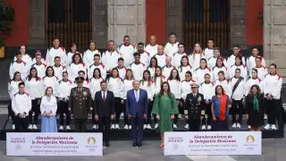 AMLO abandera a delegación mexicana que participará en los Juegos Olímpicos de París 2024: EN VIVO
