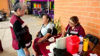 Carmen refuerza vacunación contra influenza, VPH y sarampión