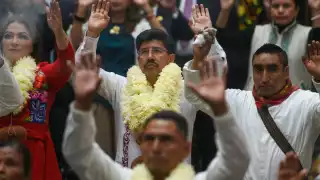 Hugo Aguilar Ortiz promete una Suprema Corte “al servicio del pueblo” en su primer mensaje como presidente electo