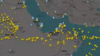 Qatar suspende vuelos en su espacio aéreo ante ataque de Irán a bases estadounidenses en su territorio