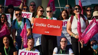 Air Canada suspende todos sus vuelos: huelga de 10 mil sobrecargos afecta a 130 mil pasajeros al día